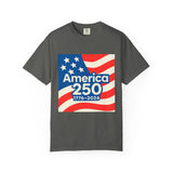 America 250 w/ USA Flag Watercolor America T‑Shirt