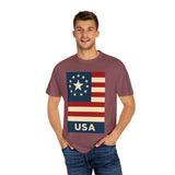Modern American Flag USA T-Shirt