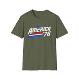 Vintage 70's America 76 Retro T-Shirt Worn Look