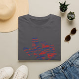 Texas City Word Cloud T-Shirt — Cities Map Design (Austin, Dallas, Houston)