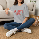 New York City Vintage Logo T-Shirt — EST. 1624 Collegiate Tee