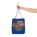 1776 'Live Free or Die' Patriotic Tote Bag