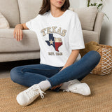 Texas Flag State T-Shirt — Vintage Lone Star Graphic Tee (EST. 1845)