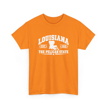 Louisana White Cotton T‑Shirt