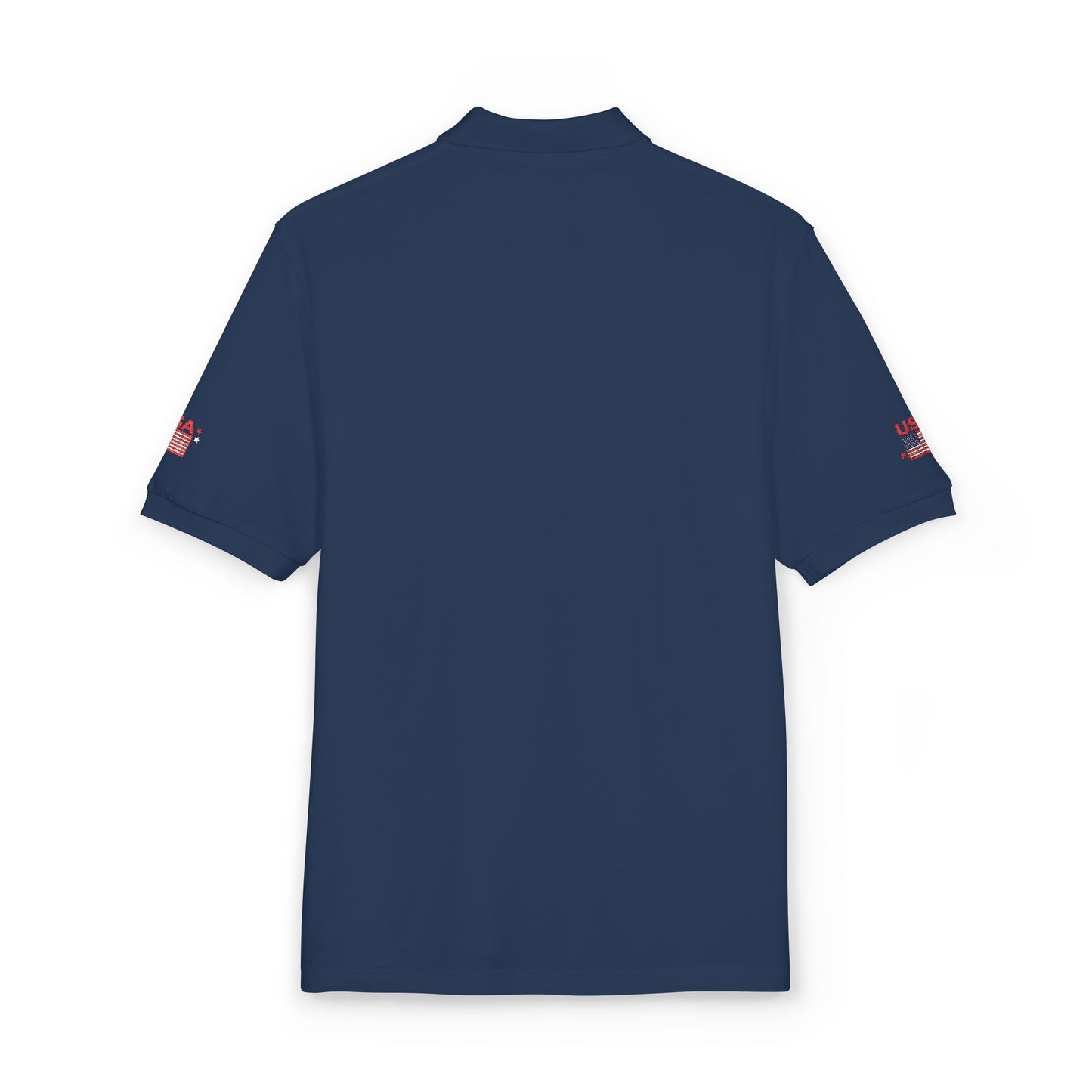 We The People Embroidered Polo