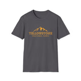 Yellowstone National Park T-Shirt — Retro Mountain Graphic Tee