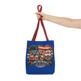1776 'Live Free or Die' Patriotic Tote Bag