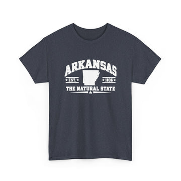 Arkansas The Natural State T-Shirt — Vintage State Pride Tee