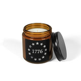 1776 Stars Soy Candle — Amber Jar Scented Candle