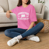 Connecticut The Constitution State T-Shirt — EST. 1788 State Outline Tee