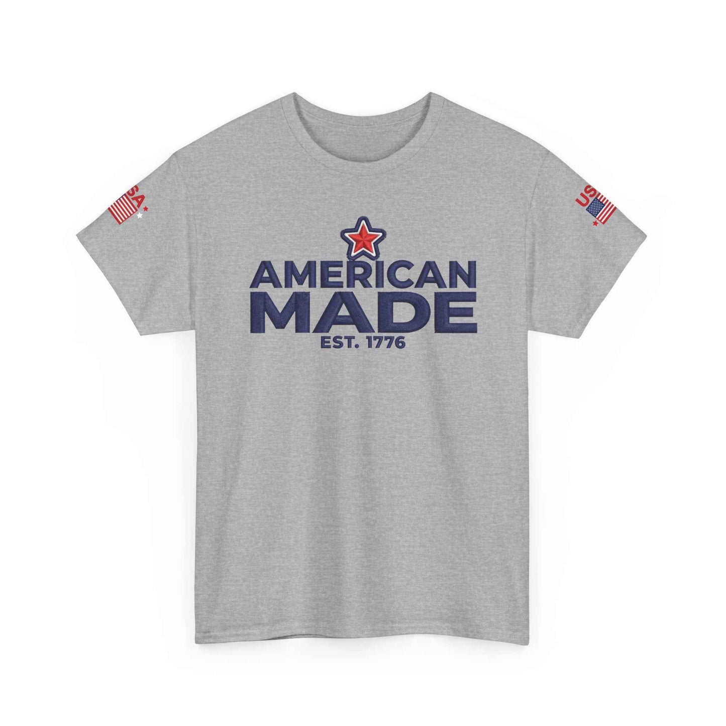 American Made T-Shirt – 'American Made Est. 1776' Patriotic Tee