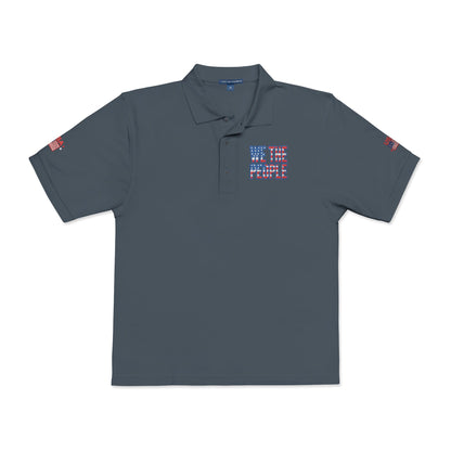 We The People Embroidered Polo