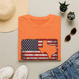 Texas Flag T-Shirt — Rustic American USA Map Tee
