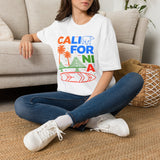 California Colorful Retro Graphic T-Shirt