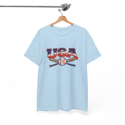 USA Baseball Patriotic 4th of July T-Shirt