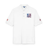 We The People Embroidered Polo