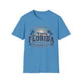 Florida Manatee T-Shirt — Vintage Palm Beach Vacation Tee