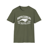North Carolina State T-Shirt – 'The Tar Heel State' Vintage Tee