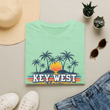 Key West Florida Sunset T-Shirt — Tropical Palm Beach Vacation Tee