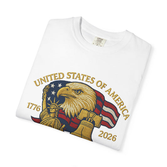USA Birthday T-Shirt – United States 1776–2026 Patriotic Tee