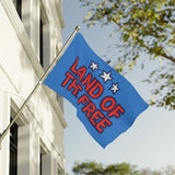 Land of the Free 3x5 Flag — Double-Sided