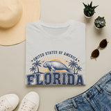 Florida Manatee T-Shirt — Vintage Palm Beach Vacation Tee