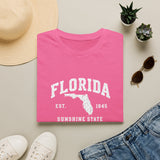 Florida Sunshine State T-Shirt — Est. 1845 Vintage Map Tee