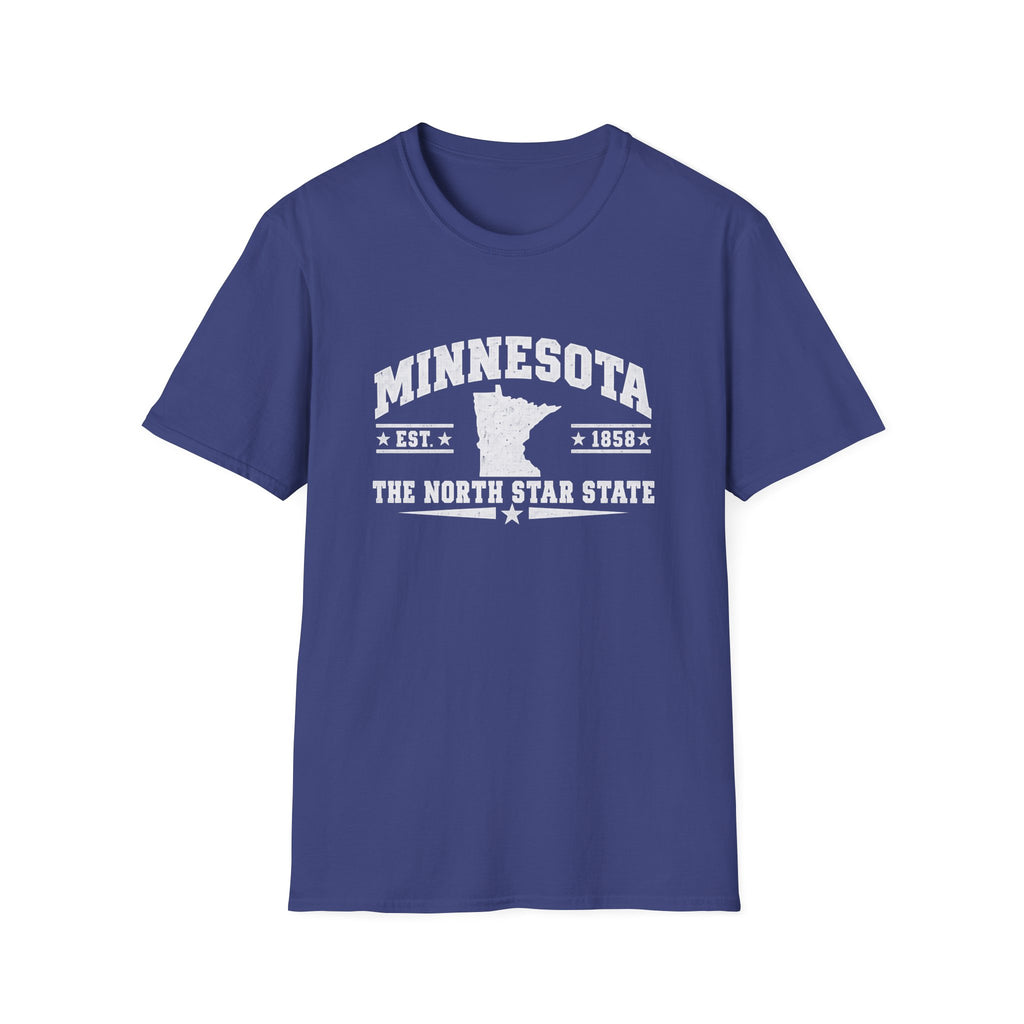Minnesota 'The North Star State' T-Shirt — Established 1858 State Pride Tee