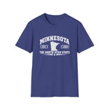 Minnesota 'The North Star State' T-Shirt — Established 1858 State Pride Tee