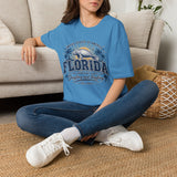 Florida Manatee T-Shirt — Vintage Palm Beach Vacation Tee