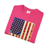 American Flag Watercolors T‑Shirt