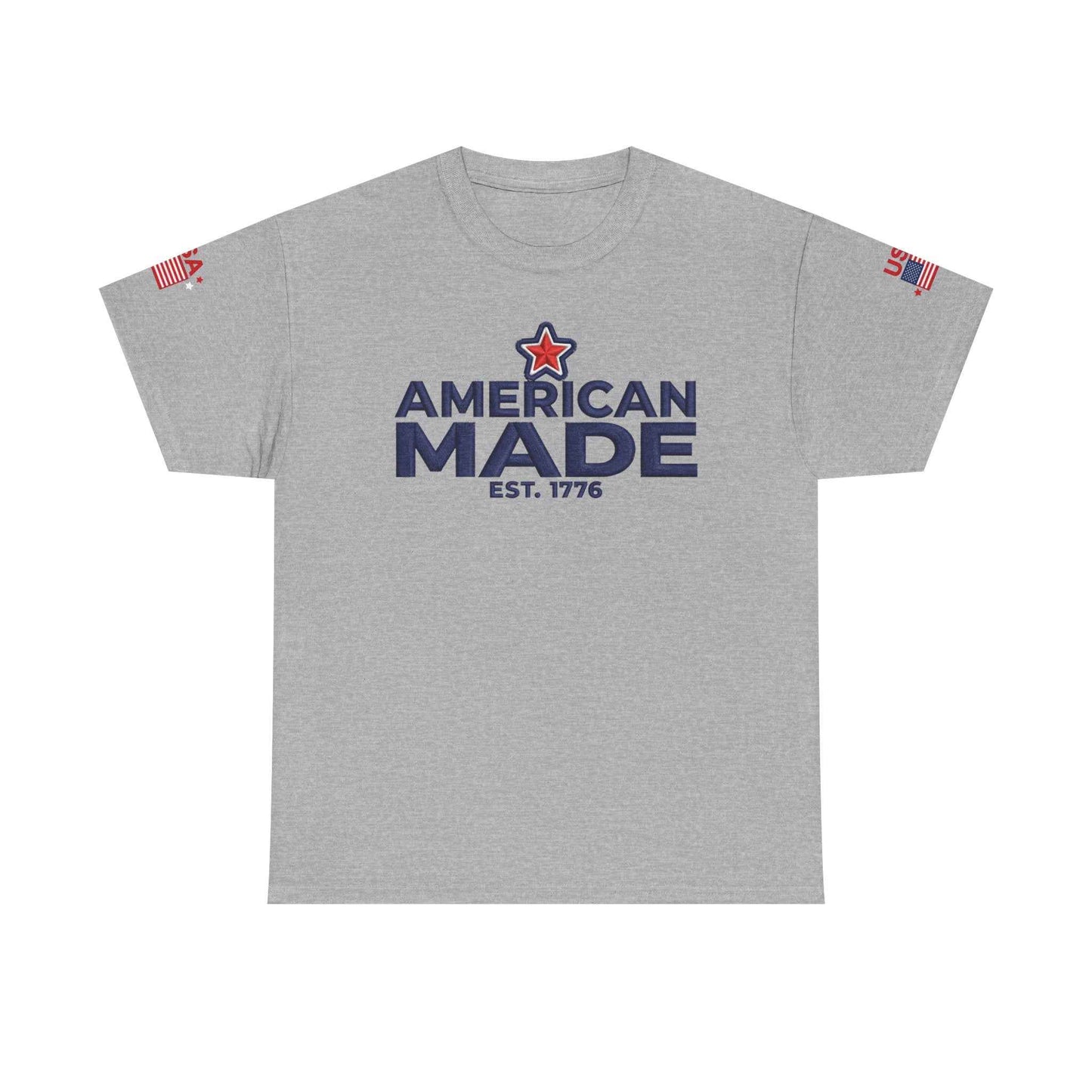 American Made T-Shirt – 'American Made Est. 1776' Patriotic Tee