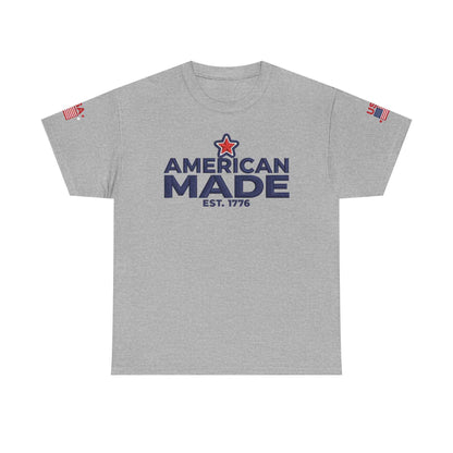 American Made T-Shirt – 'American Made Est. 1776' Patriotic Tee