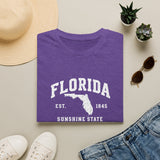 Florida Sunshine State T-Shirt — Est. 1845 Vintage Map Tee
