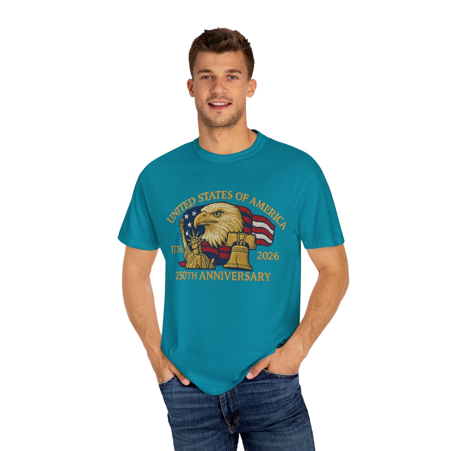 USA Birthday T-Shirt – United States 1776–2026 Patriotic Tee
