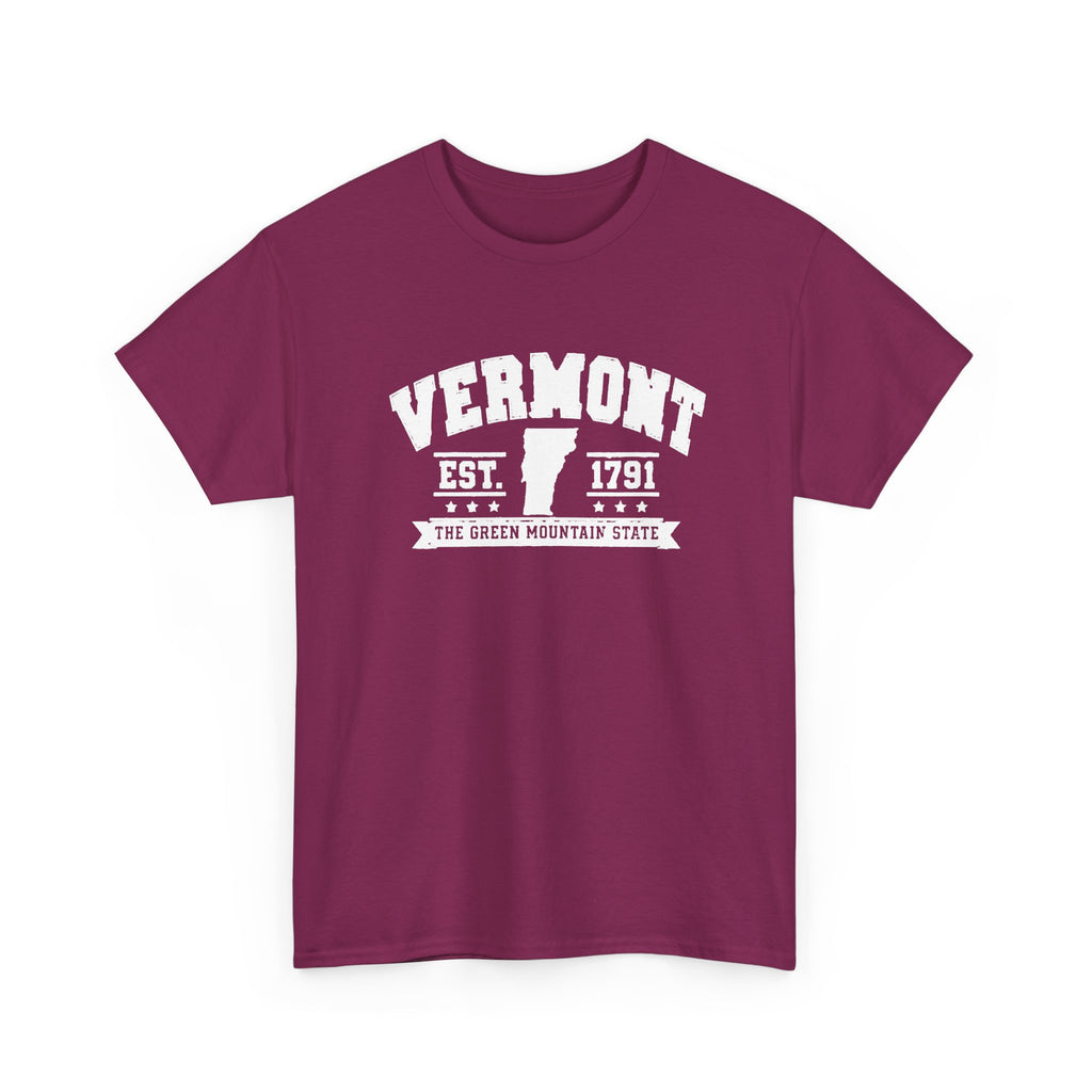 Vermont EST. 1791 Vintage State Tee