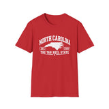 North Carolina State T-Shirt – 'The Tar Heel State' Vintage Tee