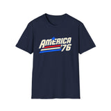 Vintage 70's America 76 Retro T-Shirt Worn Look