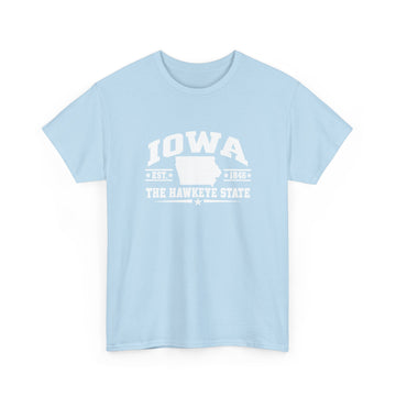 Iowa The Hawkeye State Classic White T-Shirt