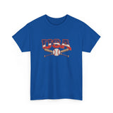 USA Baseball Patriotic 4th of July T-Shirt