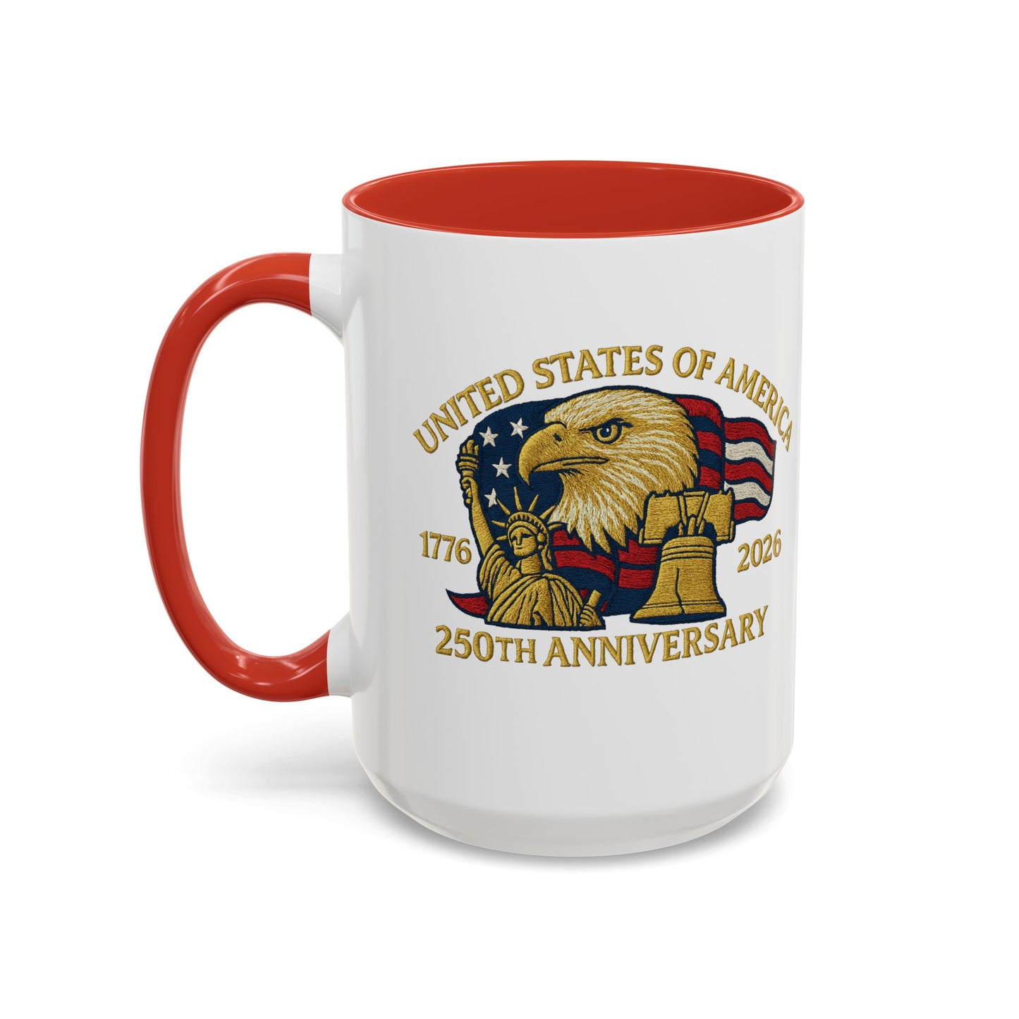 United States of America 1776-2026 Anniversary Coffee Mug