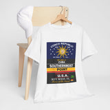 Key West Southernmost Point T-Shirt — 90 Miles to Cuba to USA Vintage Tee