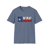 Texas Flag T-Shirt — Vintage Distressed TEXAS Graphic Tee