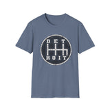 Detroit Shift Knob Graphic T-Shirt — Vintage Motor City Tee