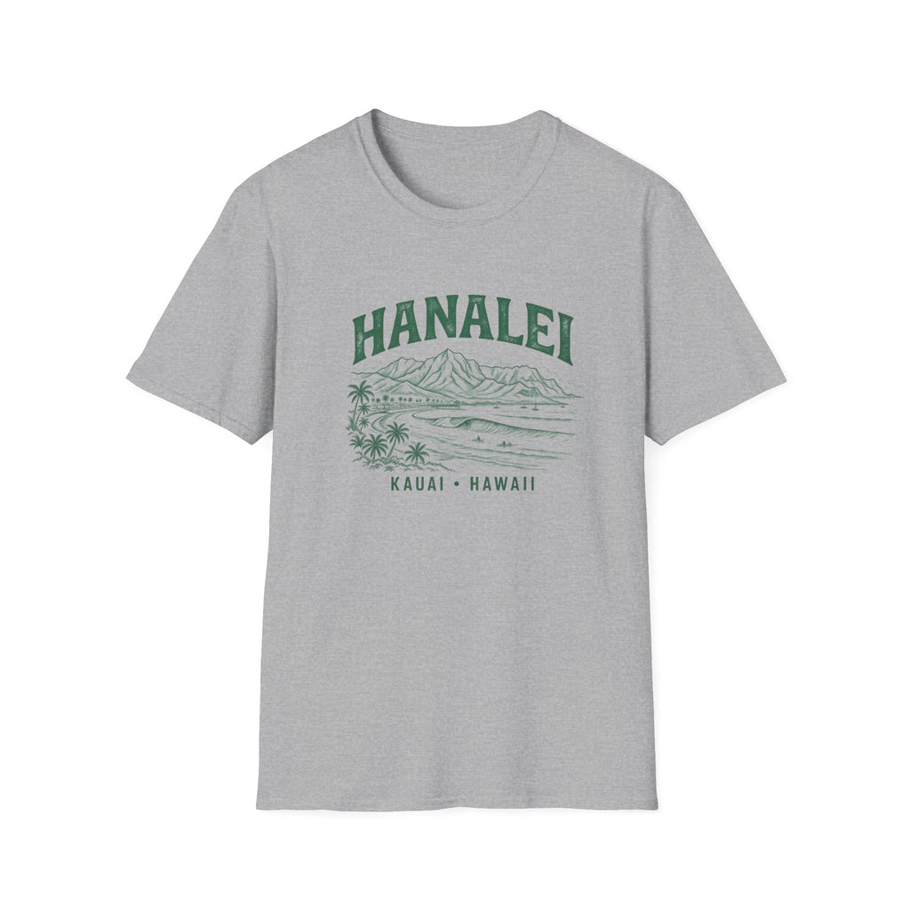 Hanalei Scenic T-Shirt — Kauai Hawaii Mountain & Beach Tee