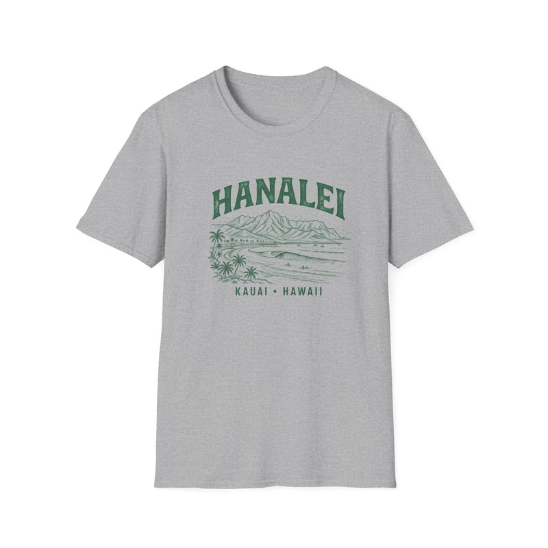 Hanalei Scenic T-Shirt — Kauai Hawaii Mountain & Beach Tee