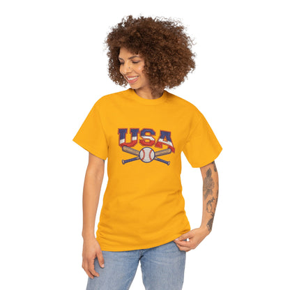USA Baseball Patriotic 4th of July T-Shirt
