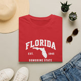 Florida Sunshine State T-Shirt — Est. 1845 Vintage Map Tee