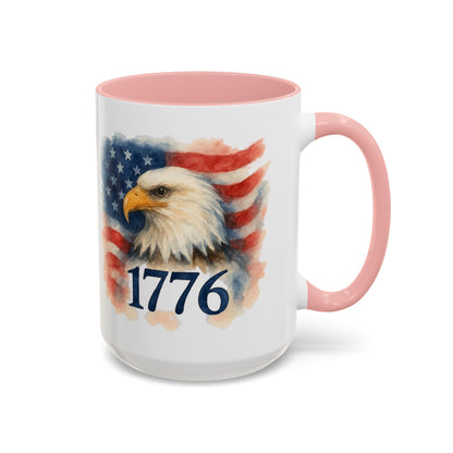 Modern America 1776 Bald Eagle Coffee Mug