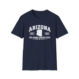 Arizona The Grand Canyon State T-Shirt — EST. 1912 College Style Tee